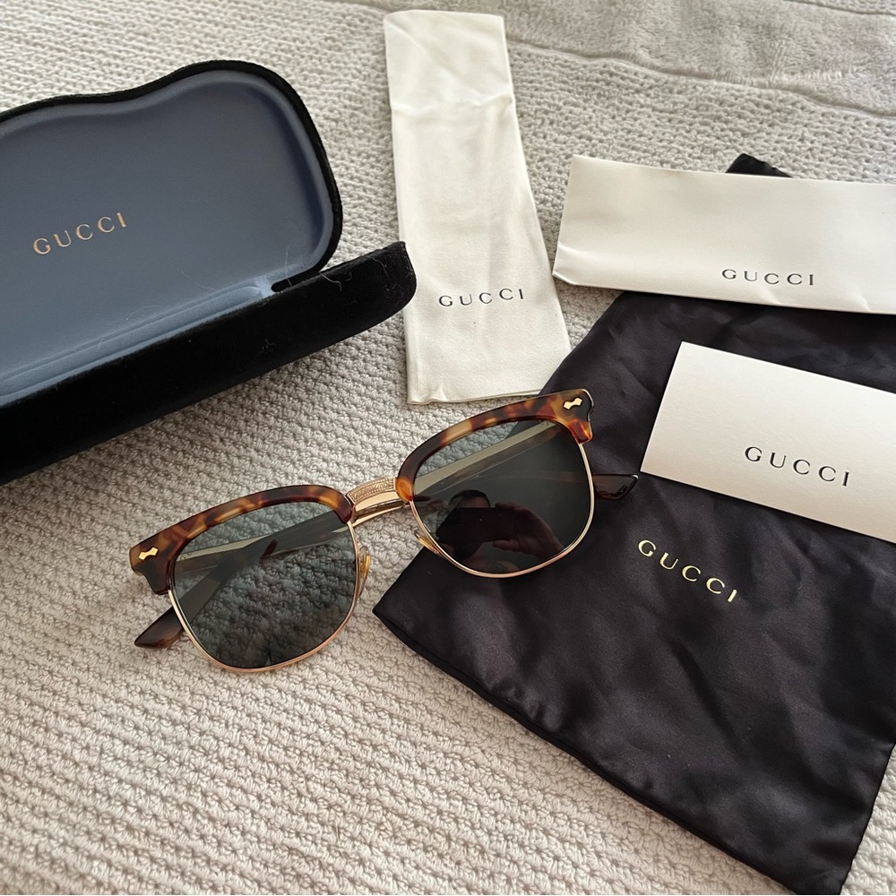Gucci Tortoise Shell Sunglasses